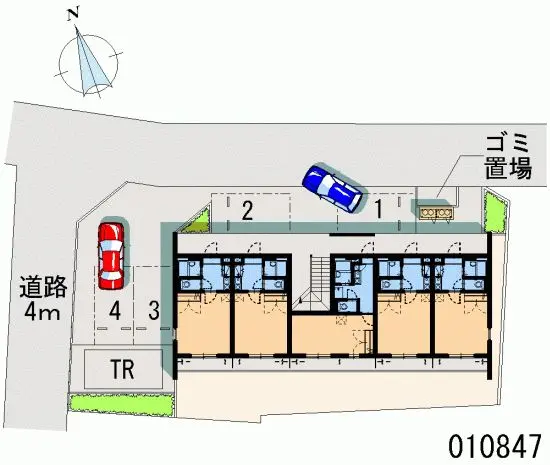 ★手数料０円★東松山市幸町　月極駐車場（LP）